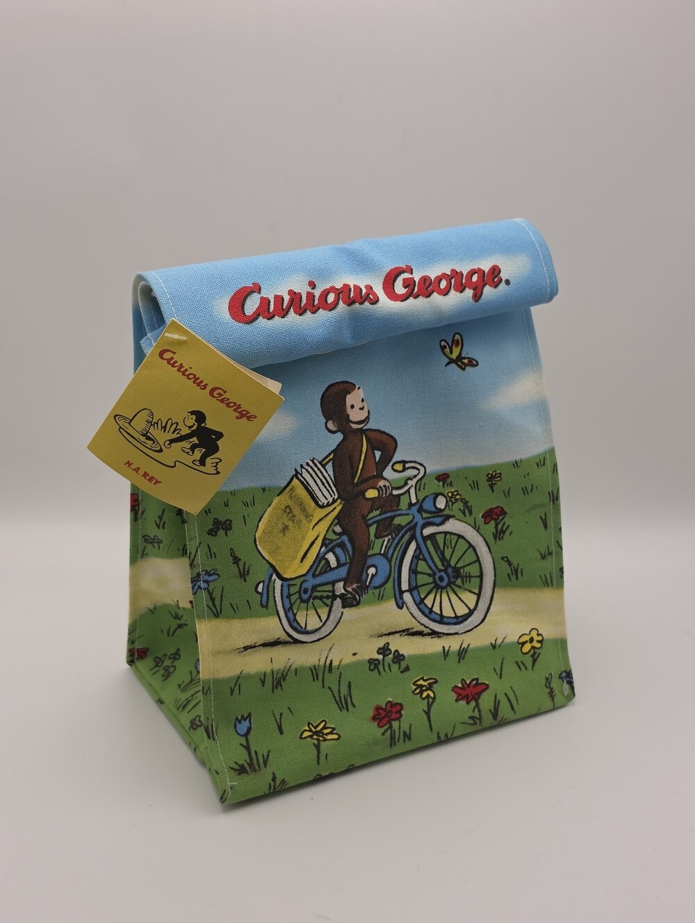Vintage Curious George Lunch Bag